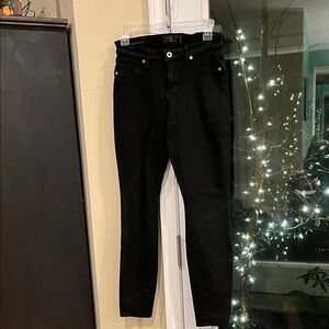 NWOT Lucky Brand Brooke 4/27 Black Skinny Jeans
